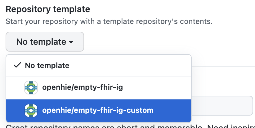 OpenHIE Implementation Guide Template